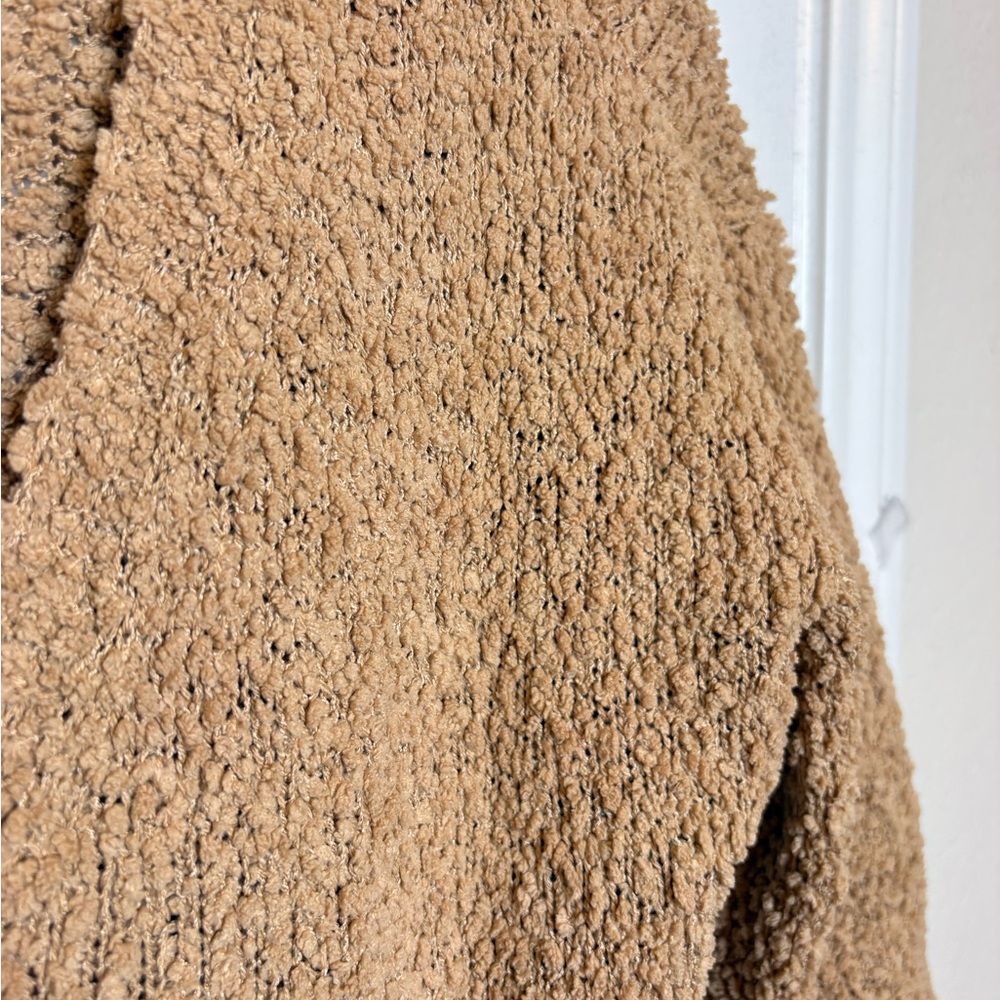 Social Standard by Sanctuary Camel Brown Textured Cardigan Preppy Medium - Picture 8 of 8